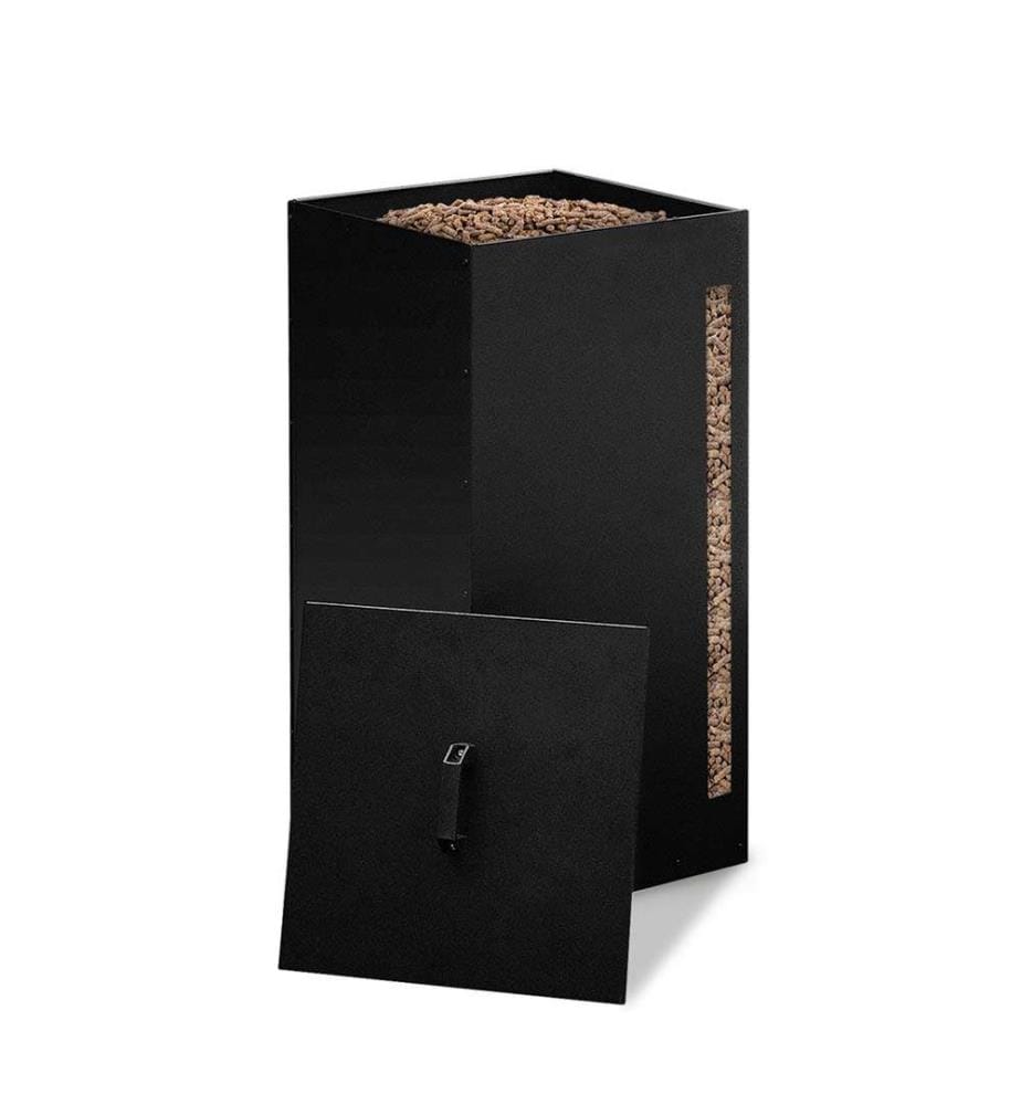 Serbatoio per Pellet e Granuli 30 kg - Nero