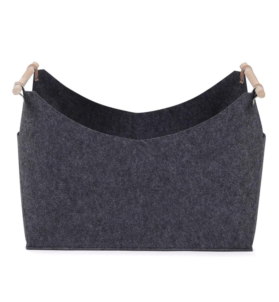 Sac de Transport pour Bûches en Feutrine - Anthracite