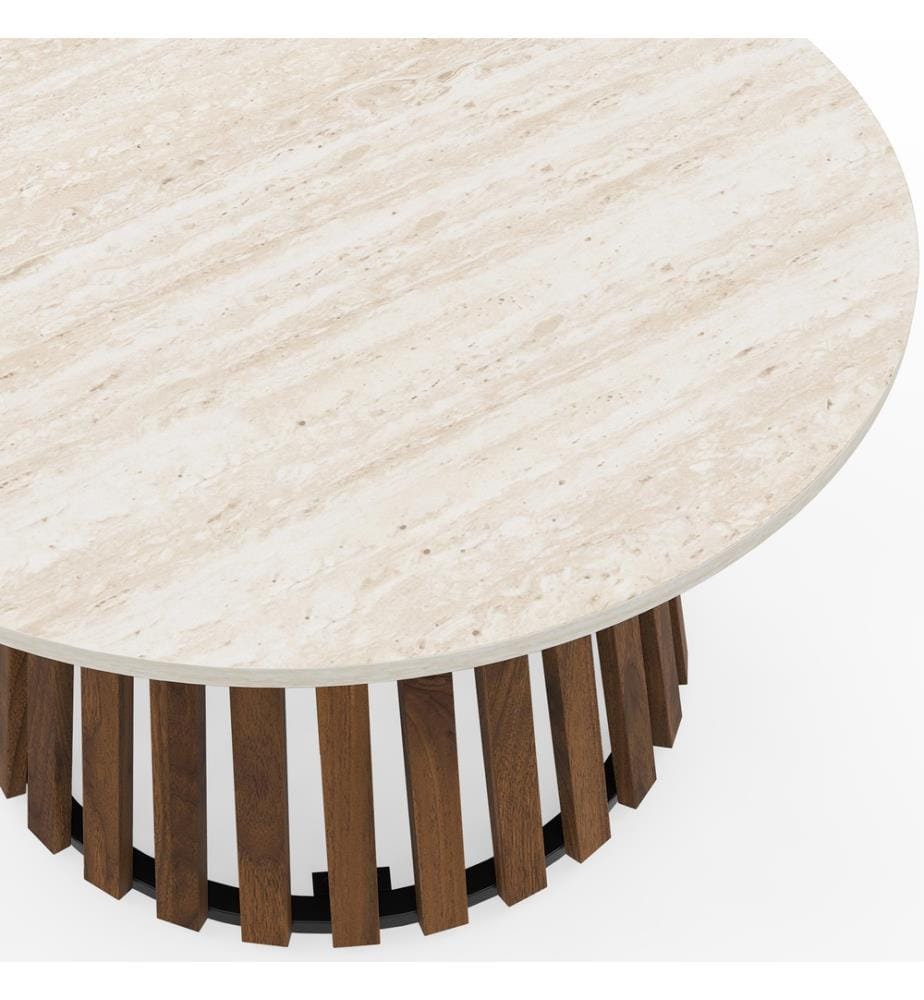 Runder Couchtisch, Ø 70 cm – Camélia