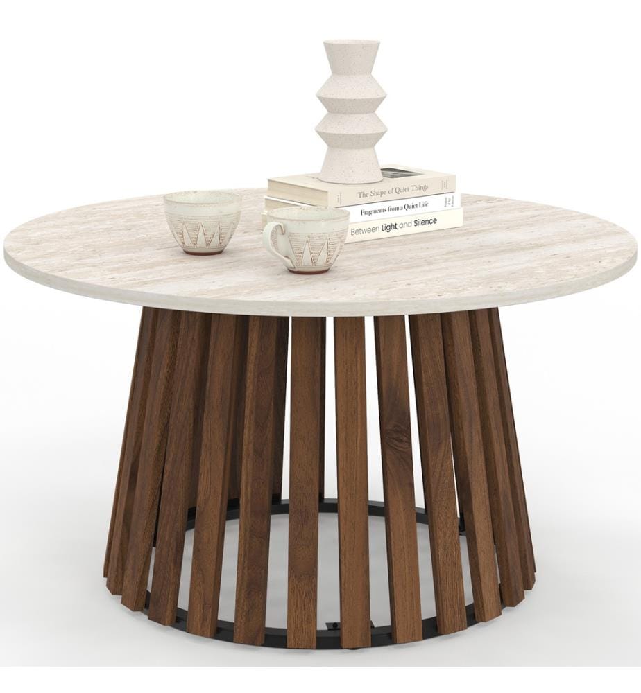 Runder Couchtisch, Ø 70 cm – Camélia