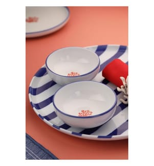 Set de bols, 4 pièces, Multicolore, 100% PORCELAINE