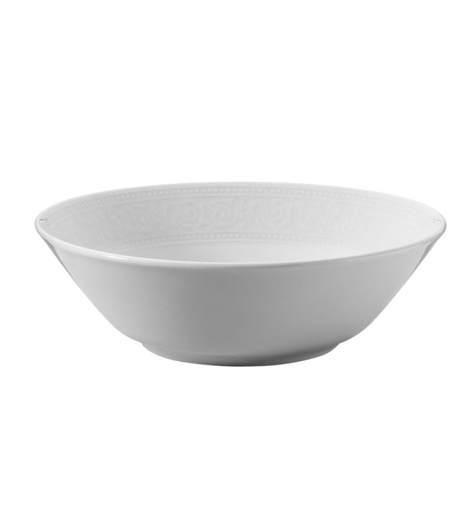 Service de table, 36 pièces, blanc, 100% PORCELAINE