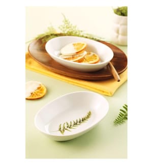 Set d'assiettes, 2 pièces, vert, 100% PORCELAINE