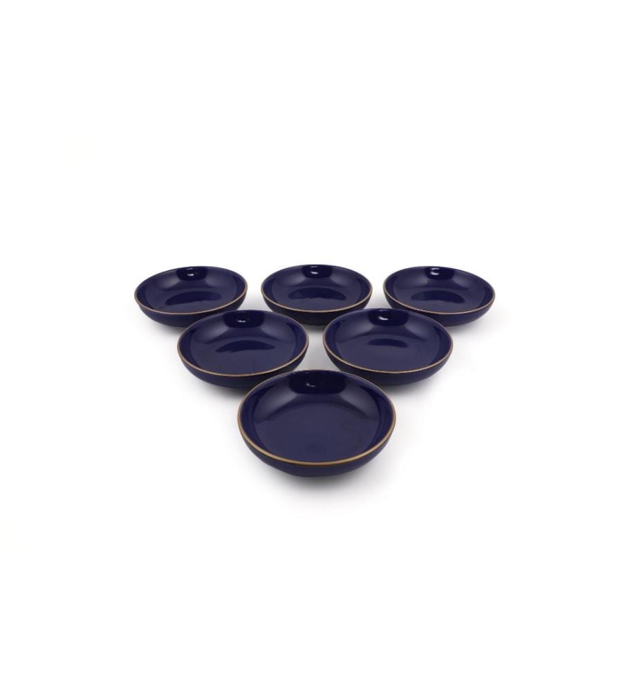 Set de bols à sauce, 6 pièces, Cobalt, céramique, n'absorbe pas l'eau