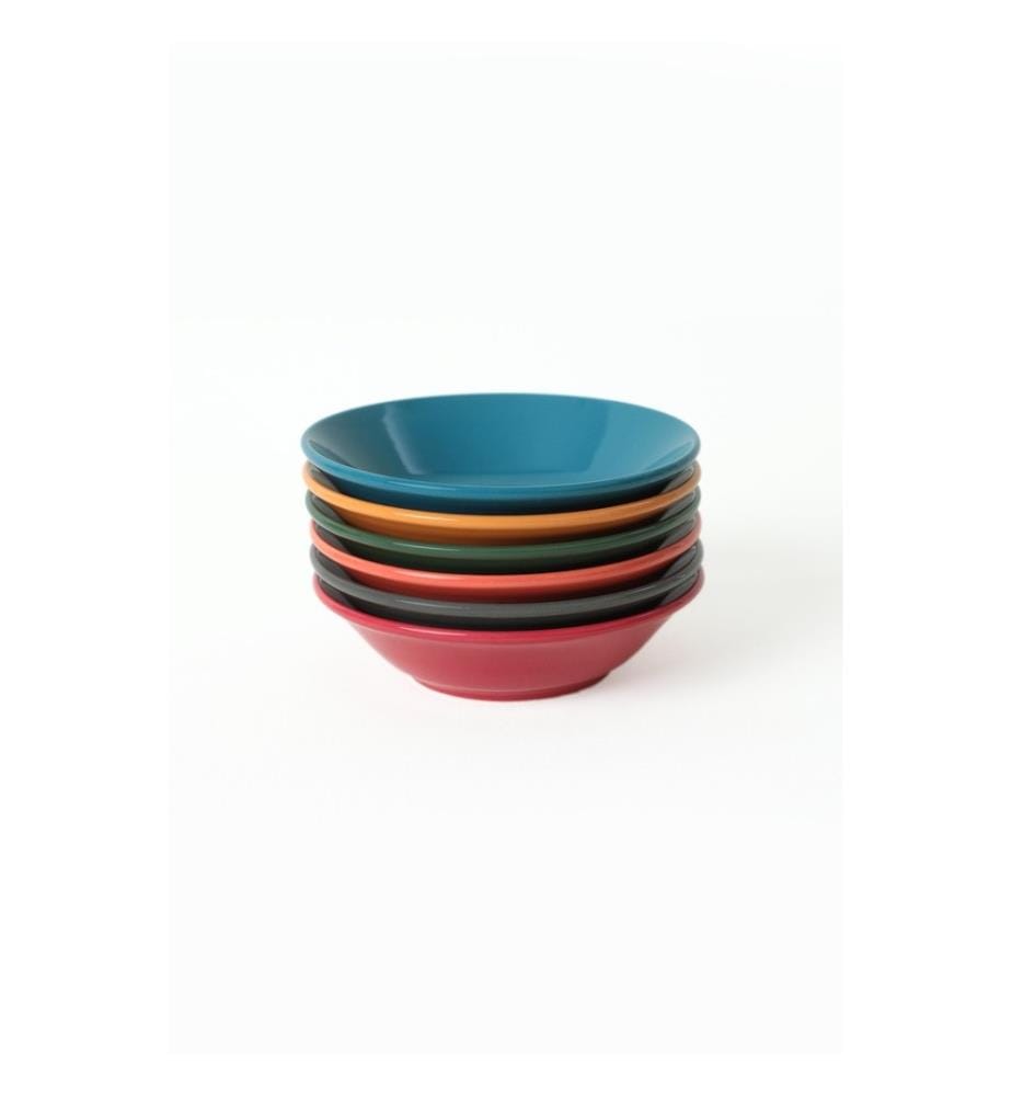 Teller-Set, 6-teilig, mehrfarbig, 100 % Keramik, antibakteriell