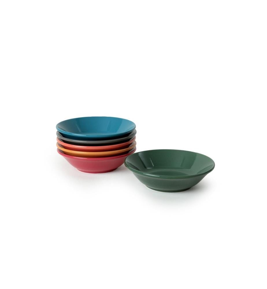 Teller-Set, 6-teilig, mehrfarbig, 100 % Keramik, antibakteriell