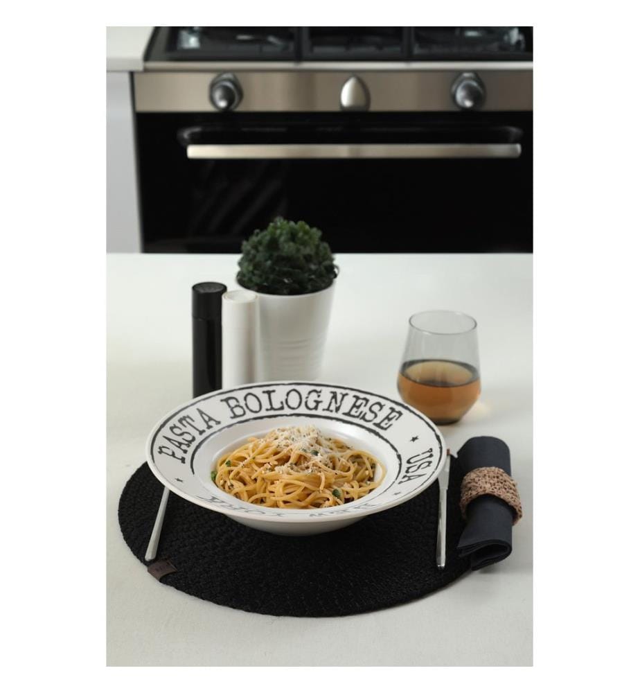 Assiette, Blanc, 100% CERAMIQUE