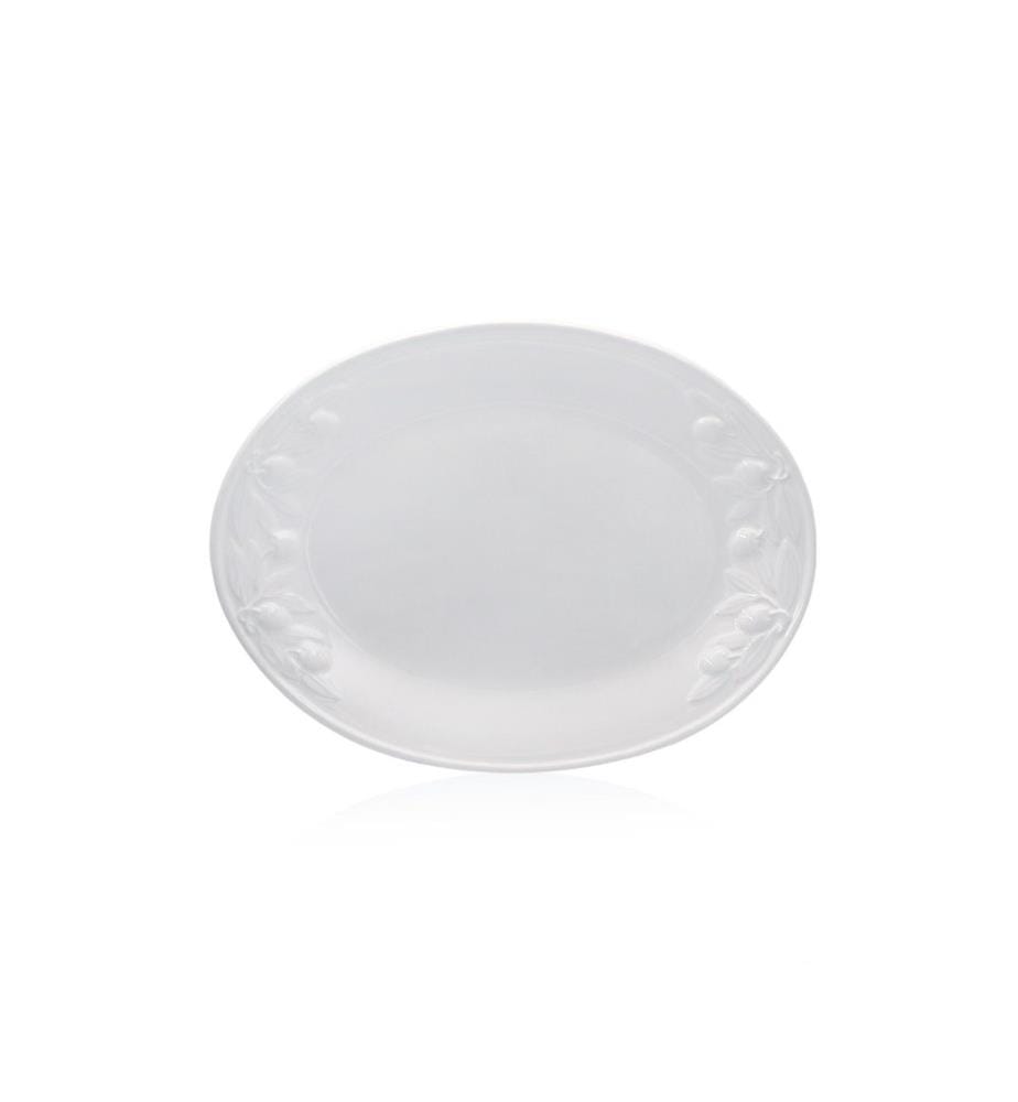 Assiette de service, Crème, 100% Jute