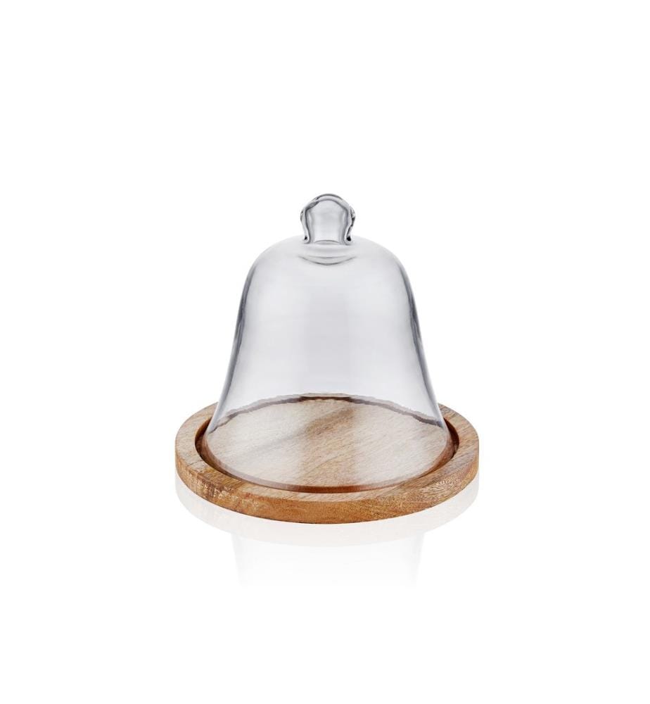 Assiette de service pour gâteaux, transparente, 100% VERRE