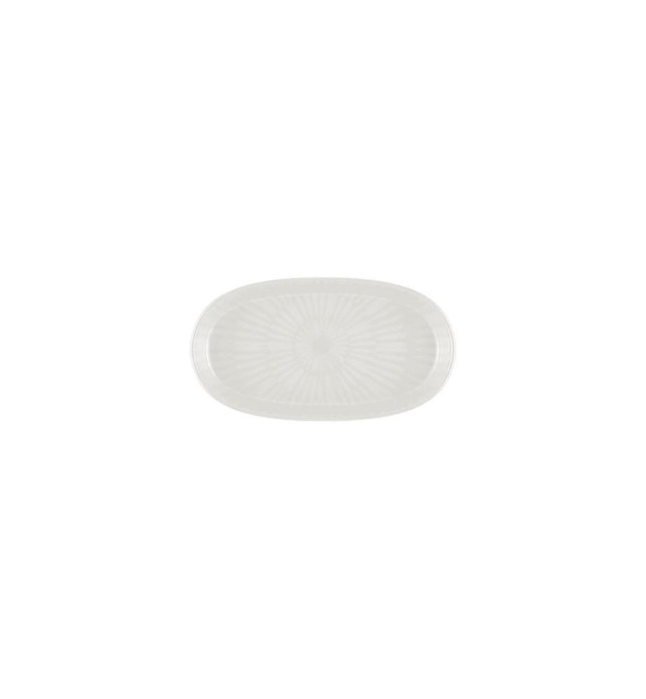 Servierplatte, Creme, 100 % Keramik