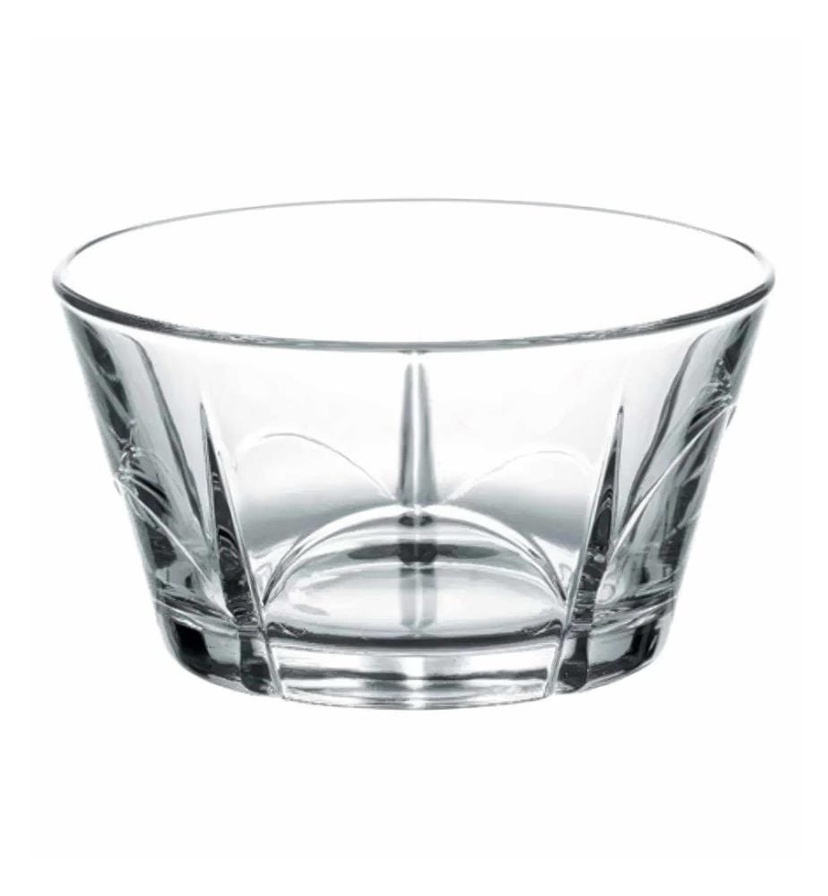Glasschüssel-Set, 6-teilig, transparent, 100 % Glas