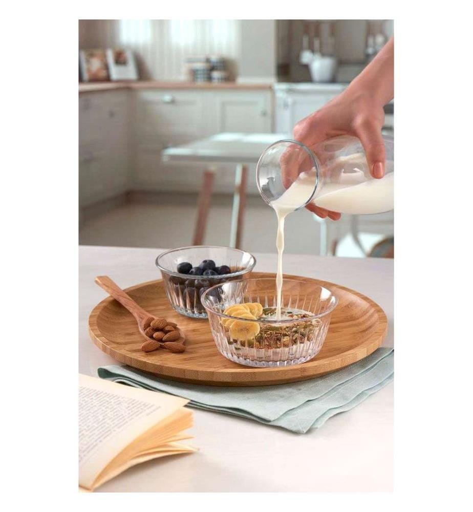 Set de bols en verre, 6 pièces, transparent, 100% VERRE