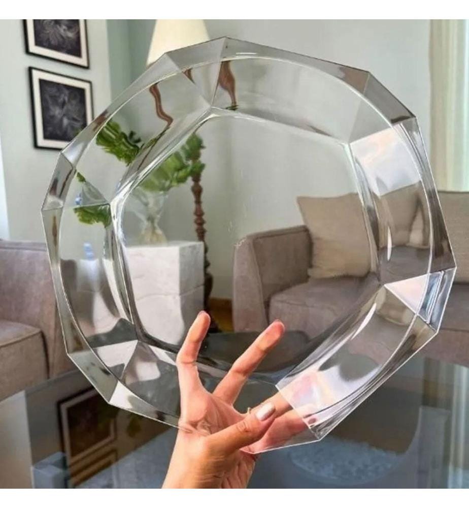 Plaque, transparente, 100% VERRE