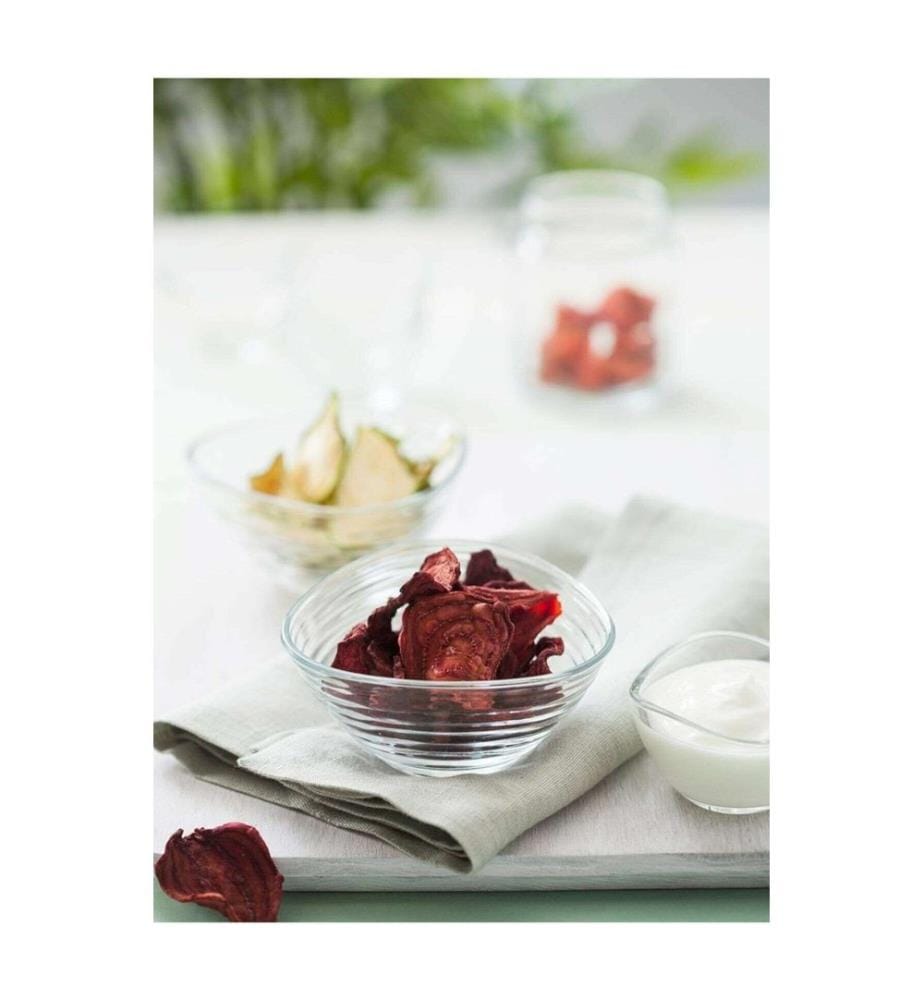 Glasschüssel-Set, 6-teilig, transparent, 100 % Glas