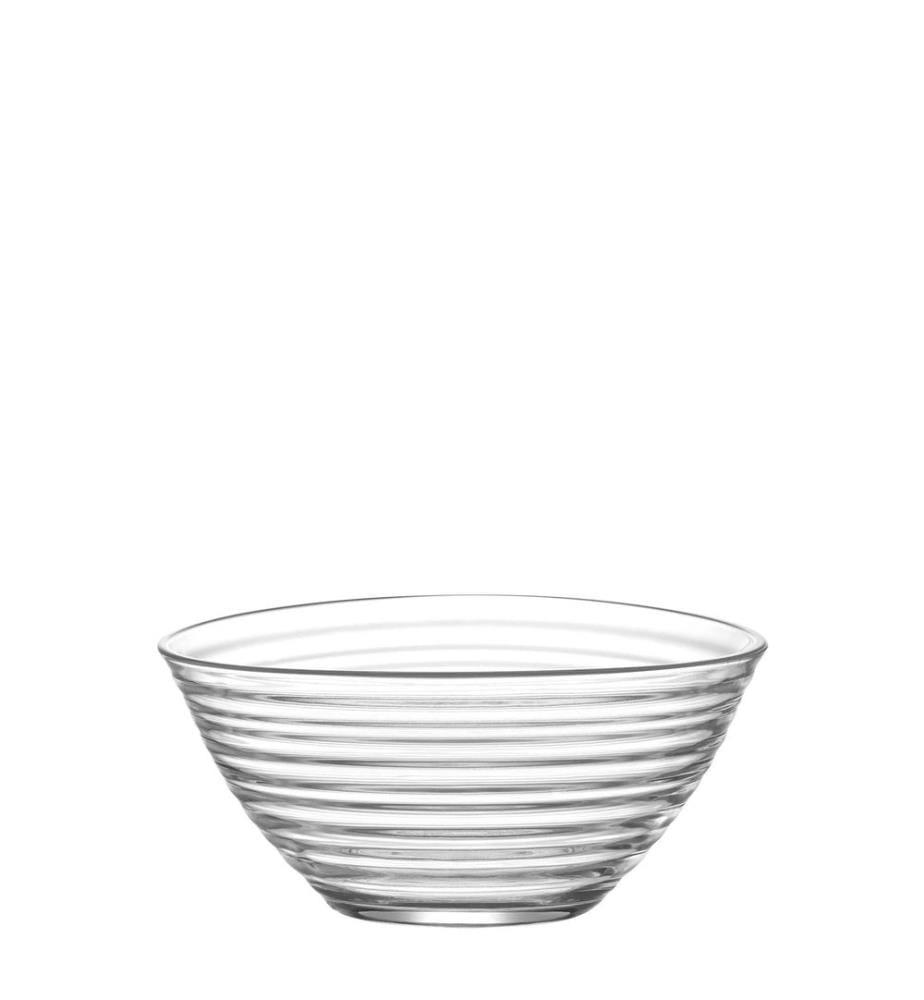 Glasschüssel-Set, 6-teilig, transparent, 100 % Glas