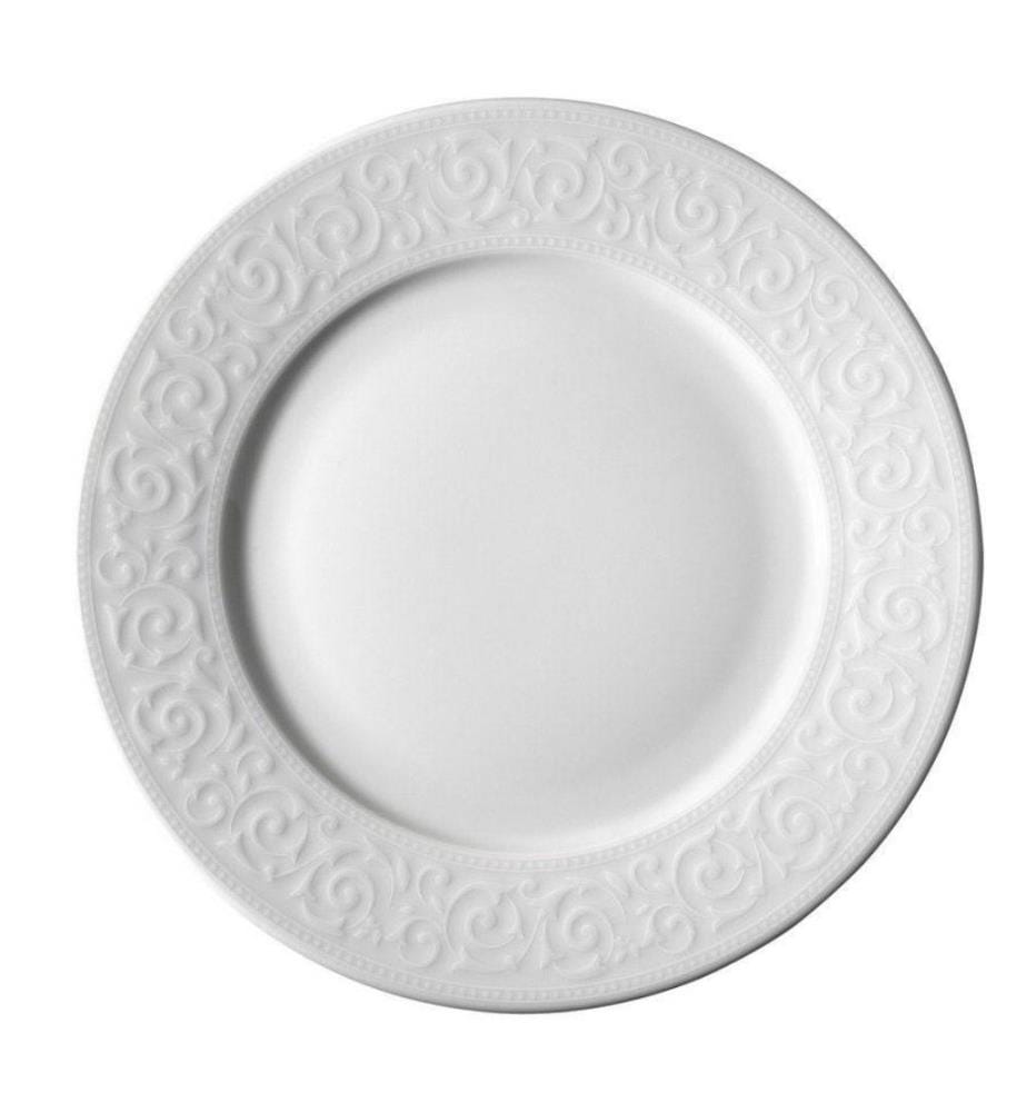 Service de table, 83 pièces, blanc, porcelaine
