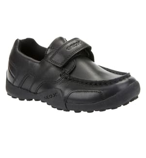Geox - Jungen Schul-Uniform-Schuhe "Snake loafer", Lackleder