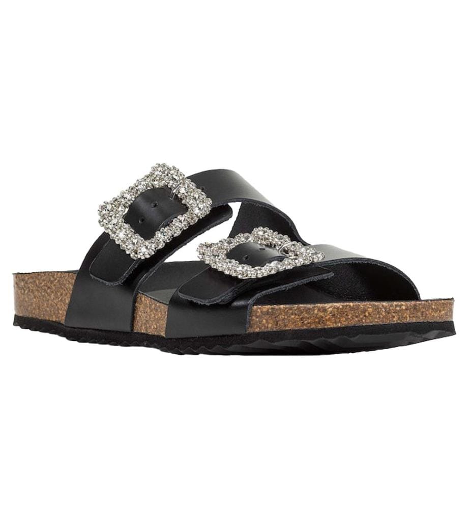 Geox - Damen Sandalen "D Brionia R", Narbiges Leder