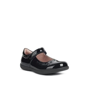 Geox - Mädchen Riemchenschuhe "Naimara", Ballerina, Lackleder