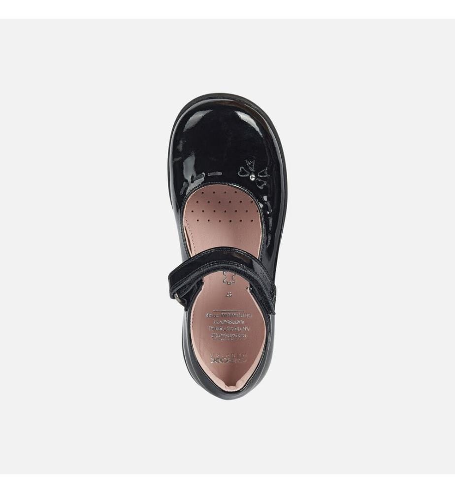 Geox - Mädchen Riemchenschuhe "Naimara", Ballerina, Lackleder