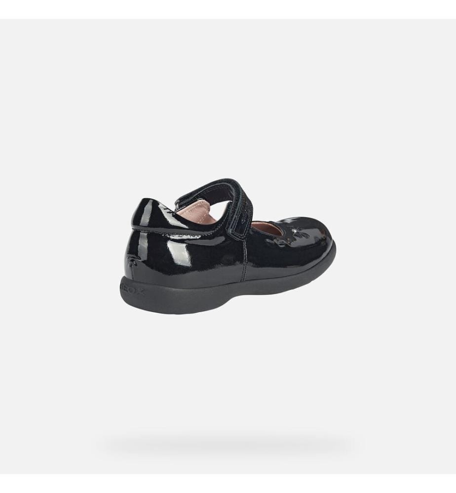 Geox - Mädchen Riemchenschuhe "Naimara", Ballerina, Lackleder