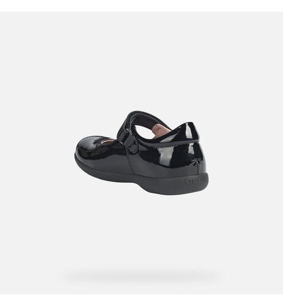 Geox - Mädchen Riemchenschuhe "Naimara", Ballerina, Lackleder