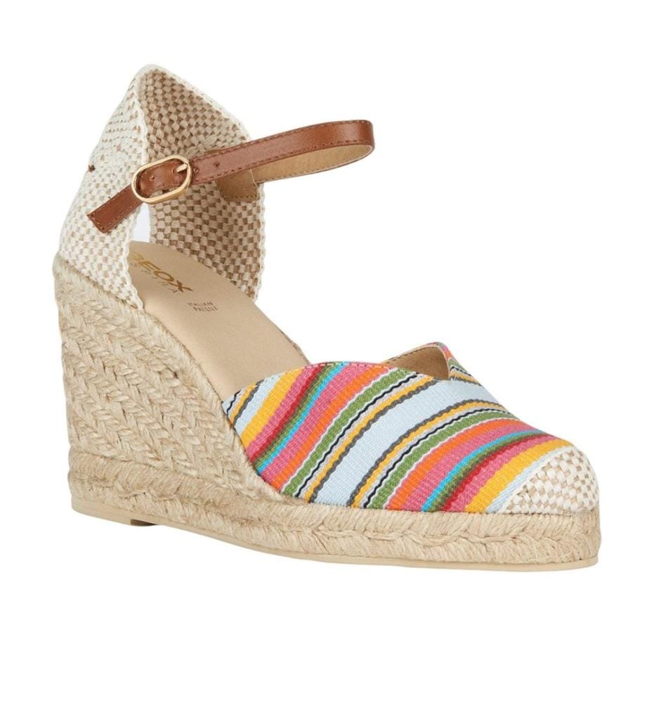 Geox - Damen Sandalen "Gelsa A", Lederriemen