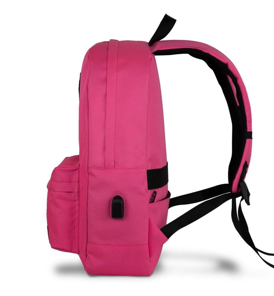 Borsa per laptop, tessuto resistente all'acqua, rosa