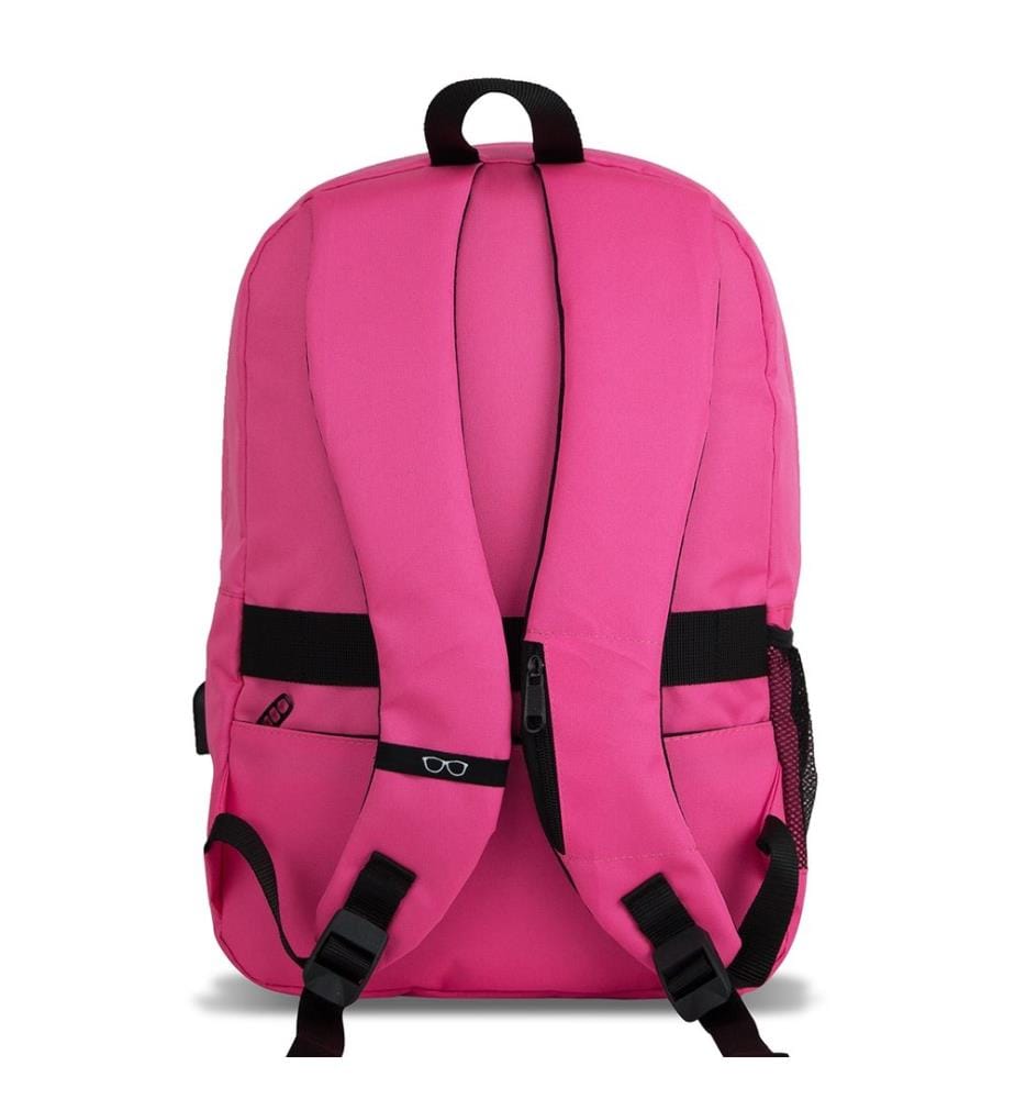 Borsa per laptop, tessuto resistente all'acqua, rosa