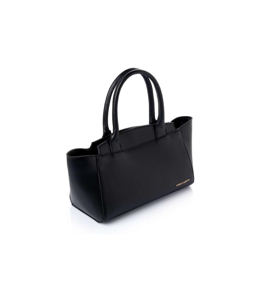 Tragetasche, 100 % Polyvinylleder, Schwarz