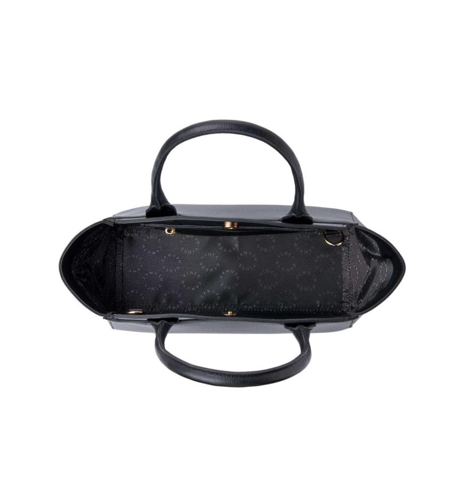 Tragetasche, 100 % Polyvinylleder, Schwarz