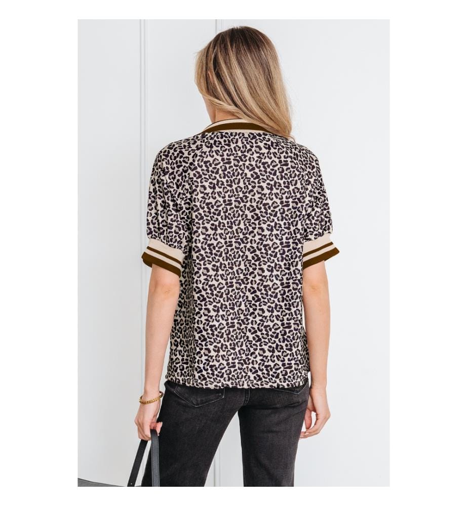 Short Sleeve Sweater - Green