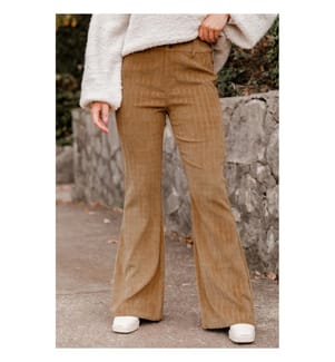 High Waisted Pants - Grapefruit Orange