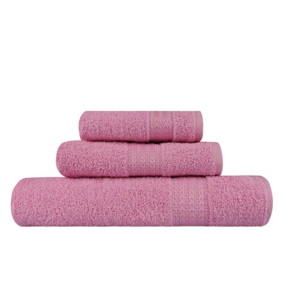 Set of 3 dish towels - Pink