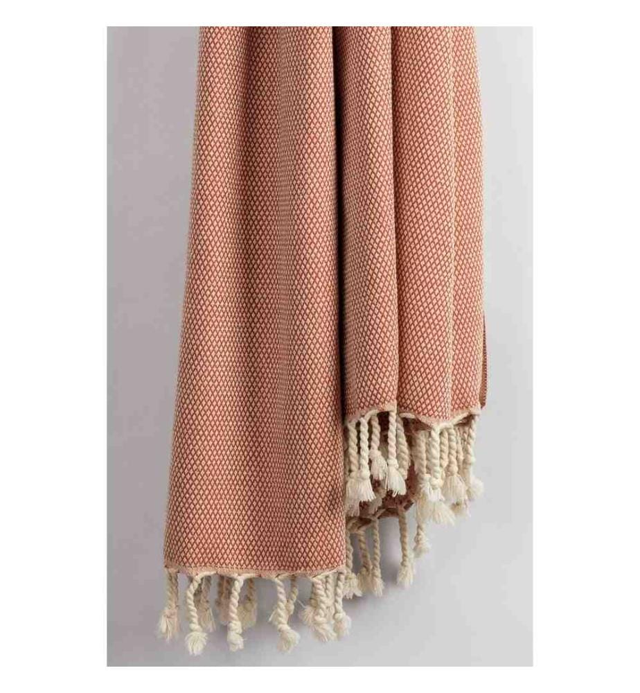 Beach Fouta - Brick Red