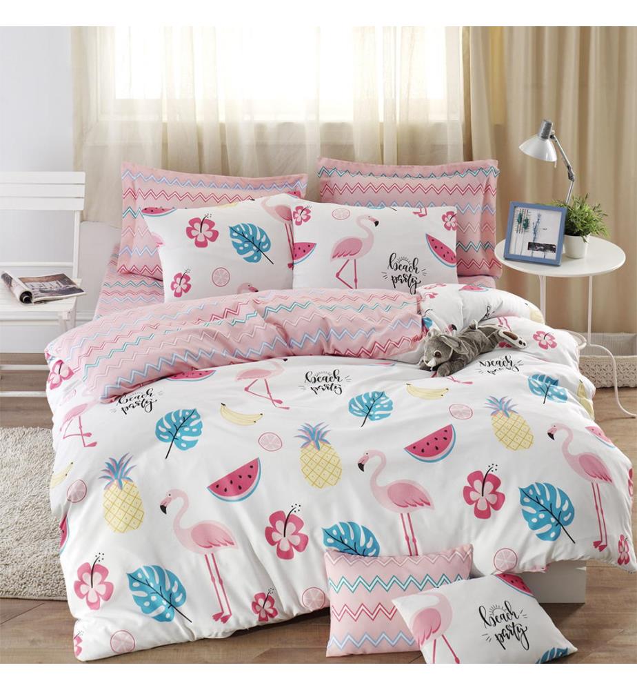 3-Piece Bedding Set - Multicolored