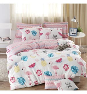3-Piece Bedding Set - Multicolored