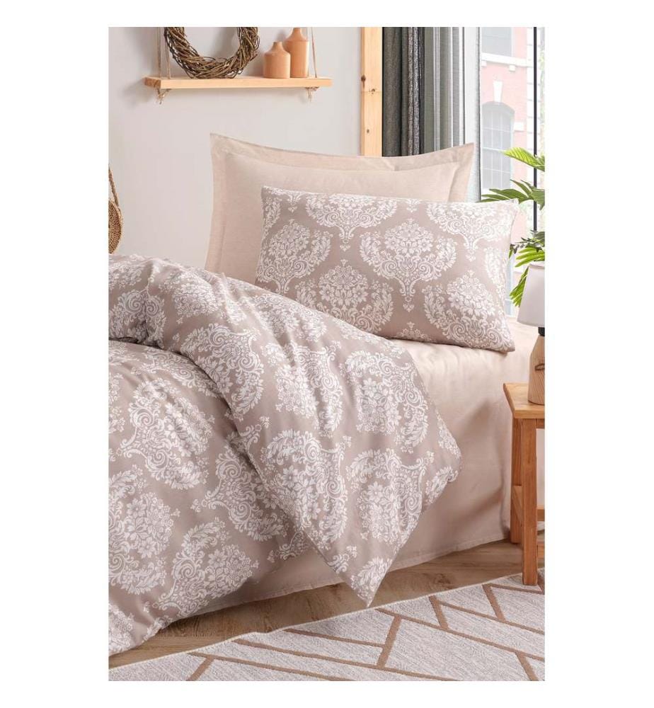 Single Bedding Set - Brown