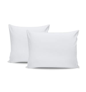 Set of 2 pillowcases - White