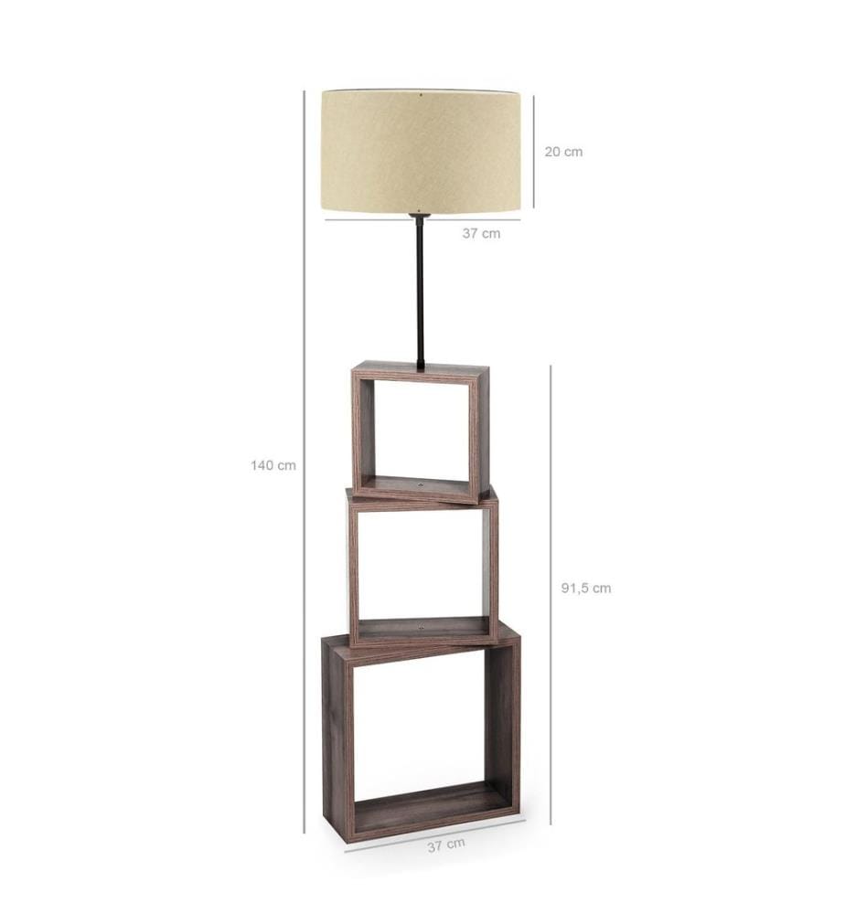 Floor Lamp - Cream