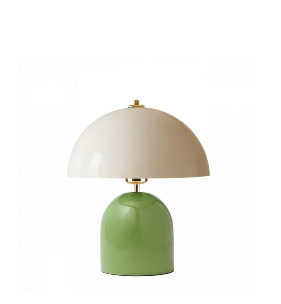 Table Lamp - Mint and Cream