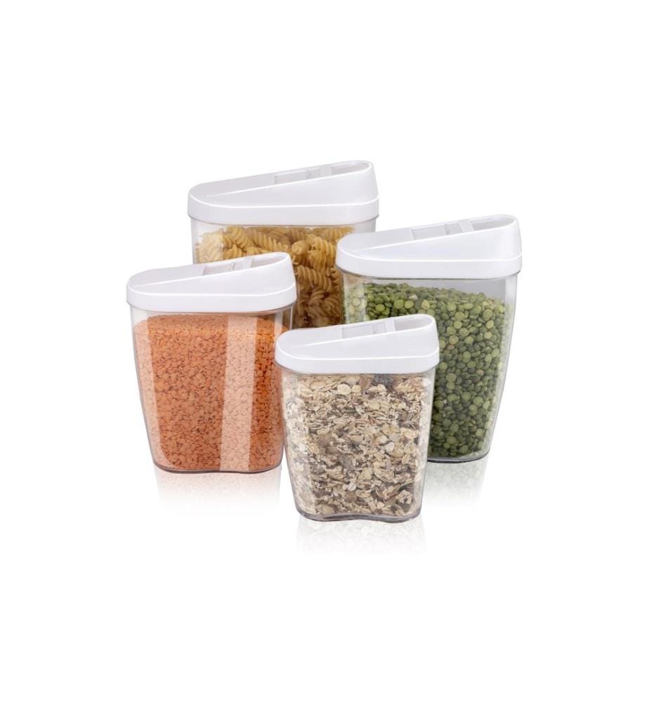 alpina Boîtes de conservation 4 pièces 1.25 l, Assorties