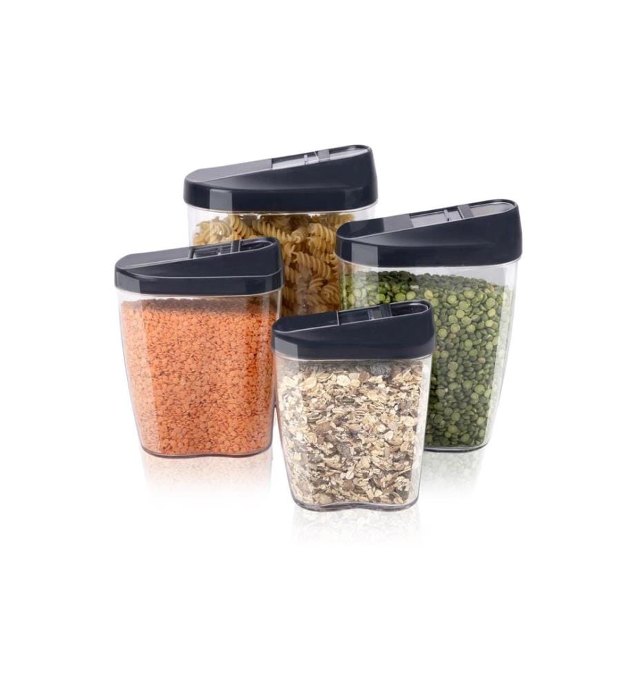 alpina Boîtes de conservation 4 pièces 1.25 l, Assorties