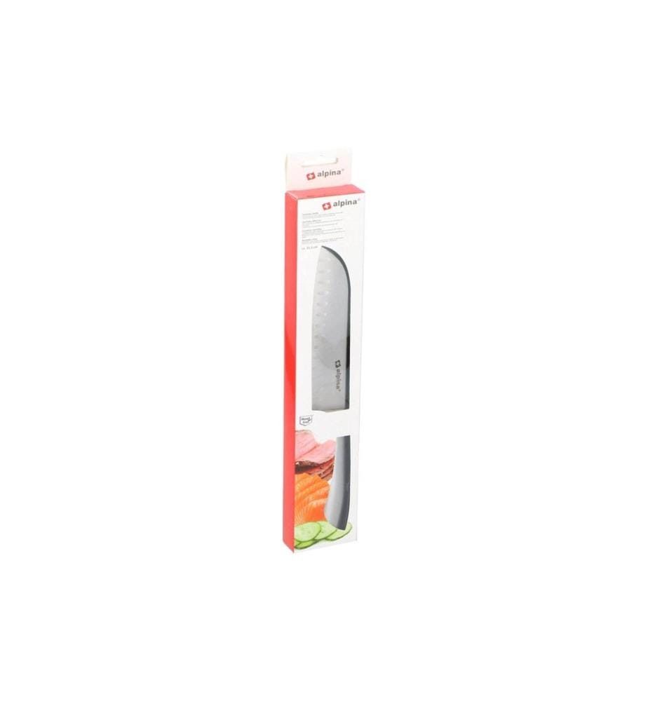 alpina Cook Knife Santoku 31.5 cm, Silver