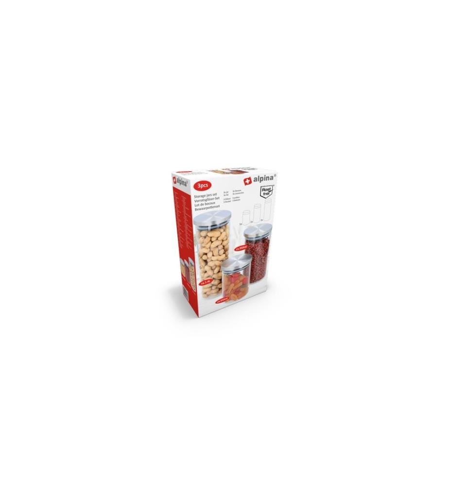 Bocaux de conservation alpina 3.05 l, Transparent