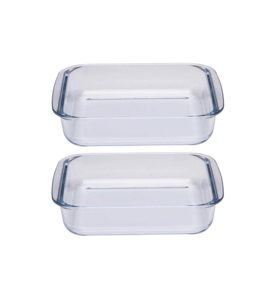 alpina Plat à gratin, carré, transparent