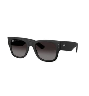 Mega Wayfarer Liteforce Polarized Sunglasses - Sand Black and Grey