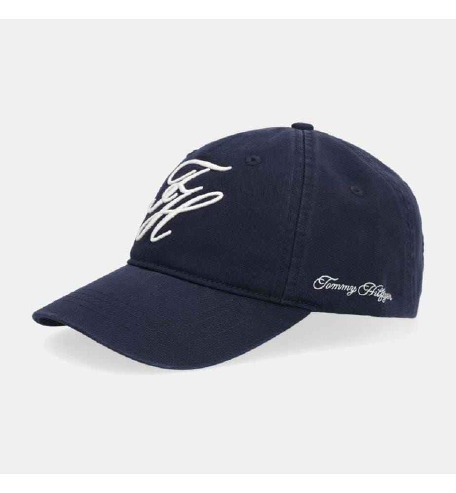 Casquette en Sergé à Logo - Marine