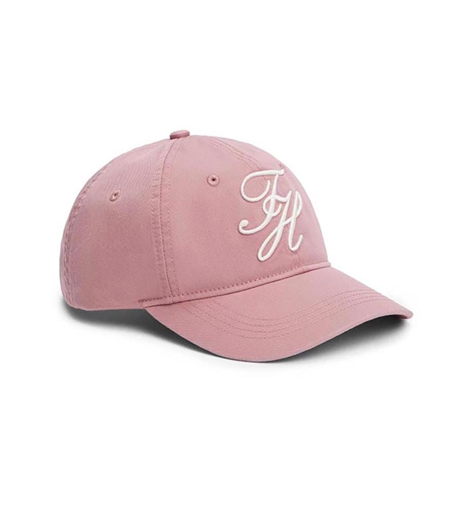 Casquette en Sergé à Logo - Rose