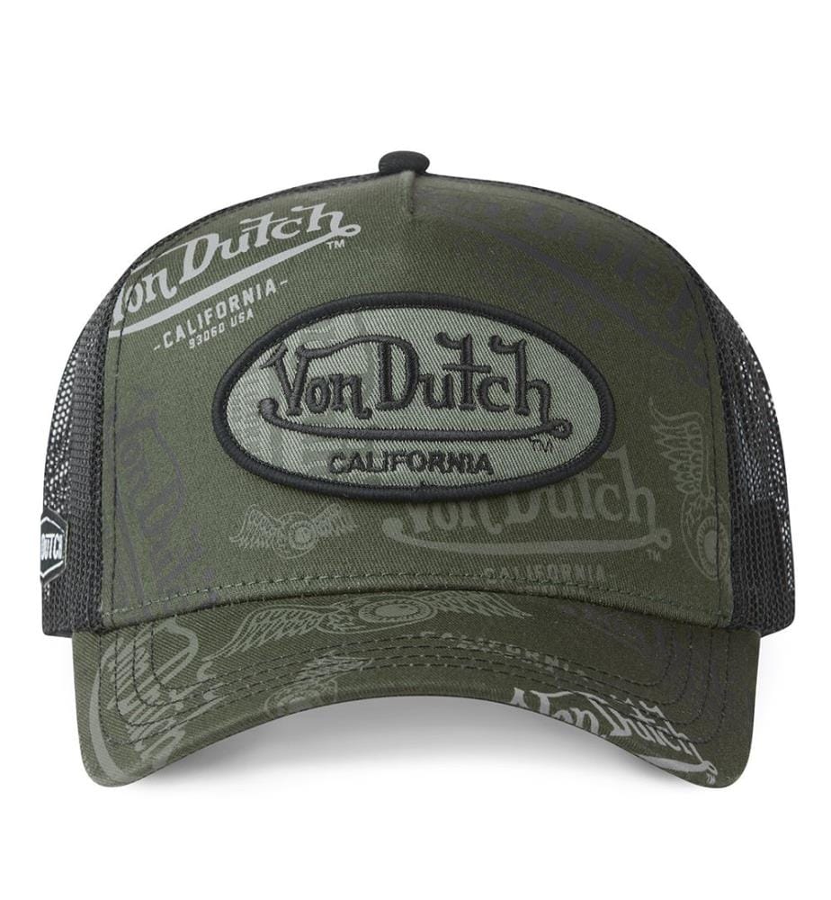 Casquette Trucker - Kaki & Noir